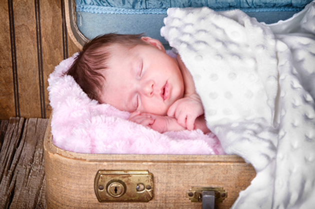 newborn infant baby sleeping